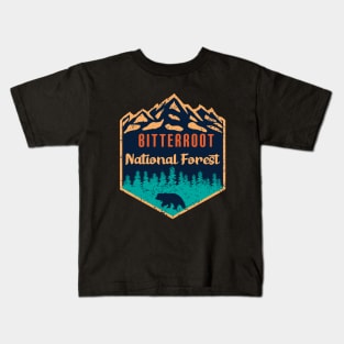 Bitterroot national forest Kids T-Shirt